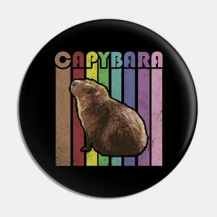 capybara retro Pin