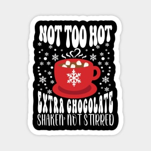 Hot Chocolate Design, Hot Cocoa Winter Season Lover Magnet