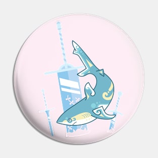 Silvertip Pin