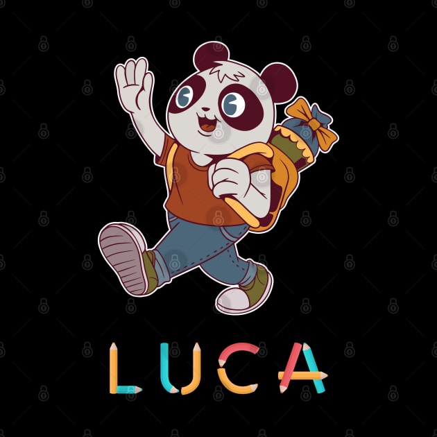 Einschulung Panda Luca by DePit DeSign