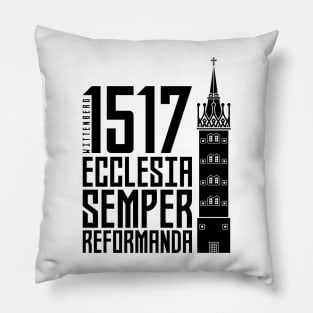 95 theses of the reformation of the church. Wittenberg 1517. Pillow