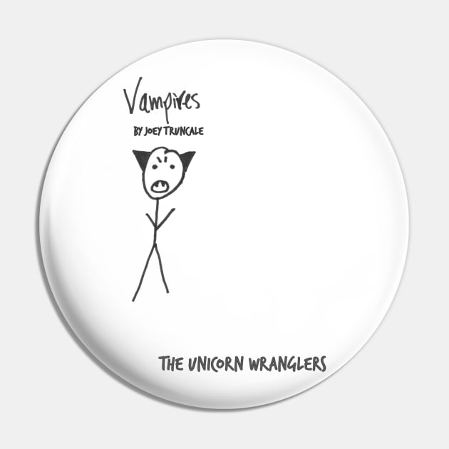 Vampires Pin by The Unicorn Wranglers