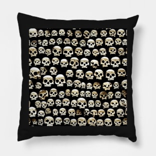 Skulls, skulls, skulls! Model 5 Pillow