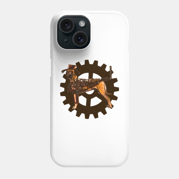 Steampunk Great Dane Design Phone Case by NikkiBear67