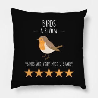 Bird Review Pillow