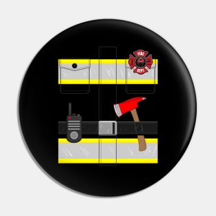 Kids Fireman Costume Pin