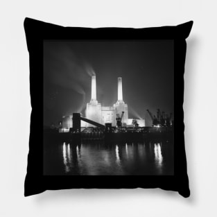 Battersea Power Station 1955 Pillow