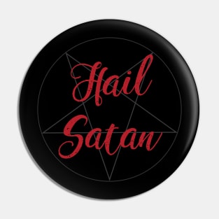 Hail Satan Pin