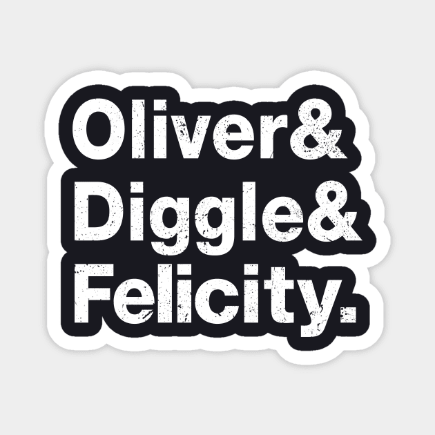 Team Arrow List Magnet by The_Interceptor