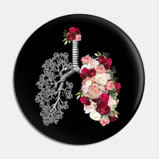 Lung Anatomy / Cancer Awareness 10 Pin