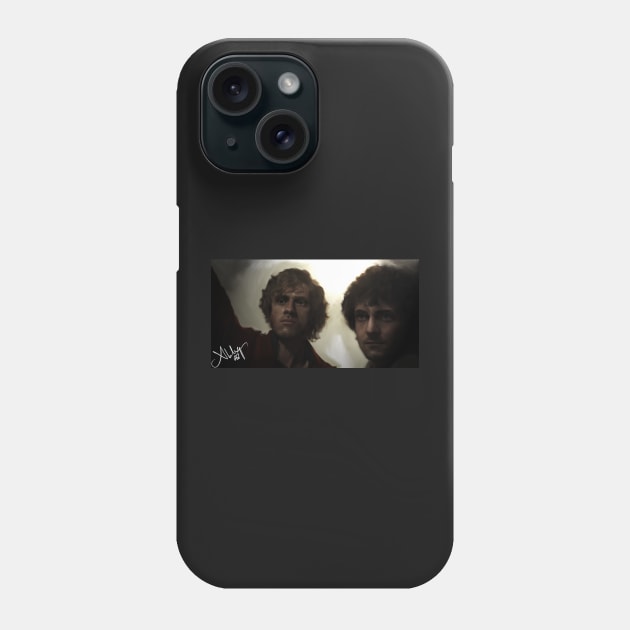 Enjolras Grantaire Phone Case by Xbalanque