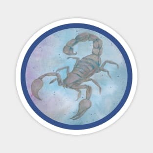 Zodiac sign scorpio Magnet