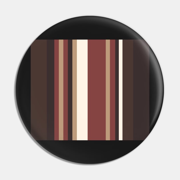 Exotic Vertical Stripes Pin by TheArtism