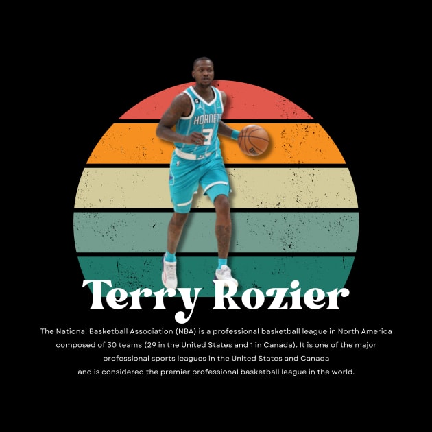 Terry Rozier Vintage V1 by Gojes Art