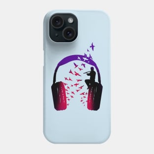 Headphone Music Flute Phone Case