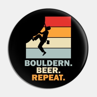 Bouldern Beer Repaet Bouldering Pin