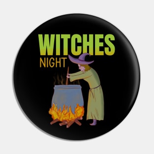 Witches night Pin