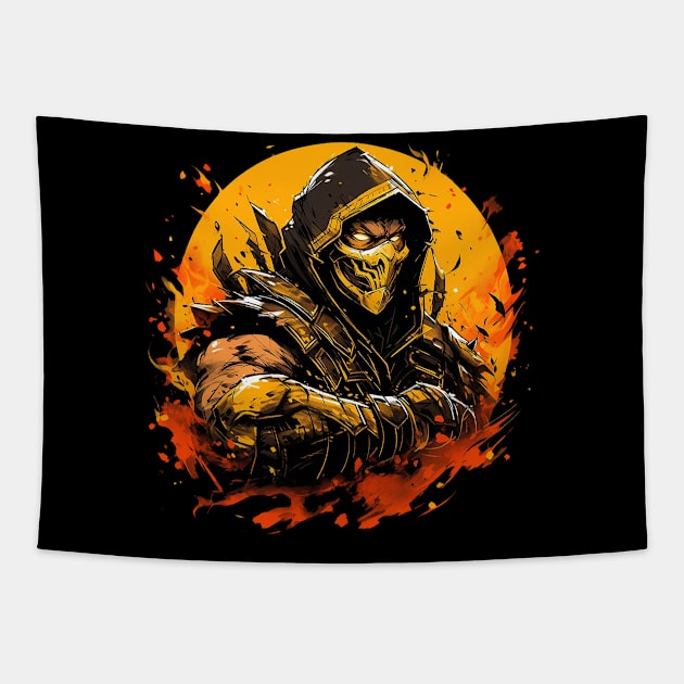 scorpion Tapestry by dorapeterx