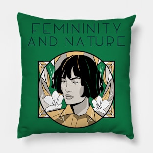 Femininity & Nature Pillow