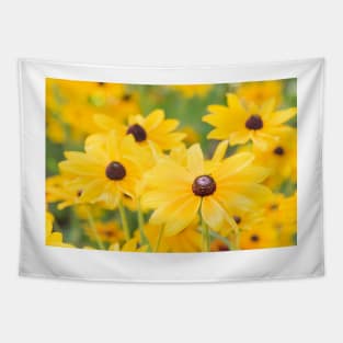 Black-Eyed Susan Yellow Daisy Flowers Tapestry