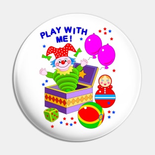 Toys for kids. Play with me! Pin