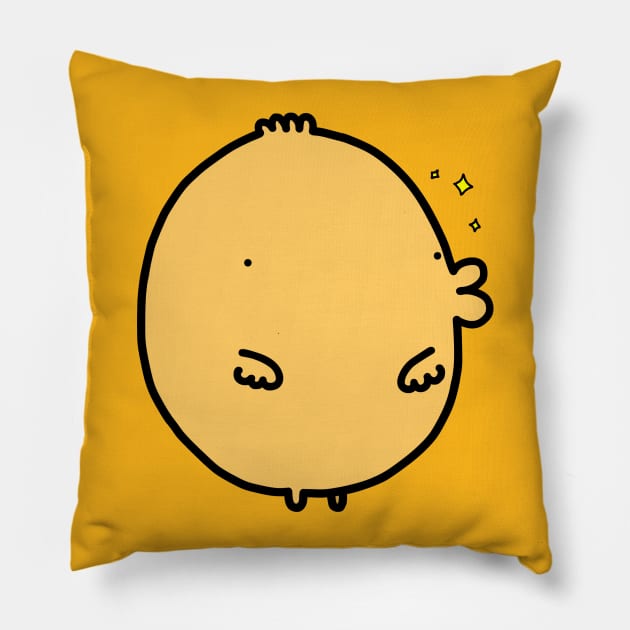 Chirpy Pillow by timbo