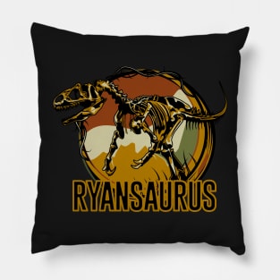 Ryanosaurus Ryan Dinosaur T-Rex Pillow