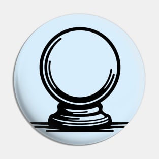 Crystal Ball Pin