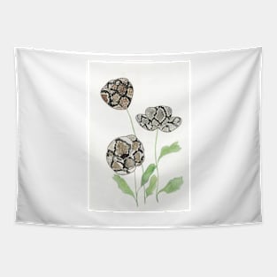 Wild Flowers - Snake Tapestry