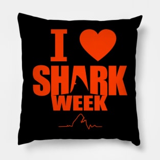 Shark Week Pillow