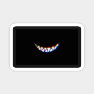 glitch scary smile Magnet