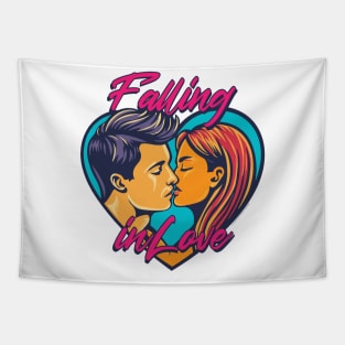 Falling in Love Tapestry