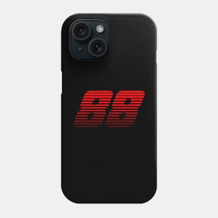 88 red sport Phone Case