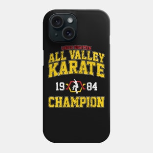 1984 All Valley Karate Champion Phone Case