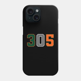 Miami Hurricanes || 305 Phone Case