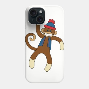 Dancing Sock Monkey Phone Case