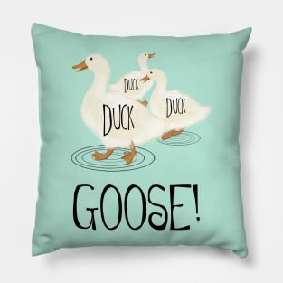 Duck, Duck, Goose Pillow