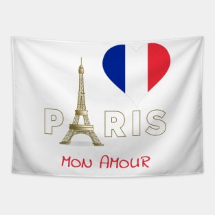 Paris Mon Amour Tapestry