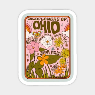 Ohio Wildflowers Magnet