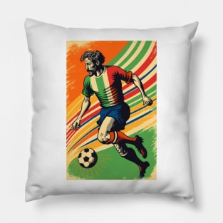 Soccer Striker Football Pillow