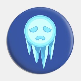 Iceball Sad Spirit Pin