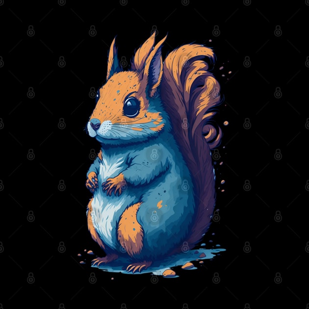 cute squirrel by vaporgraphic