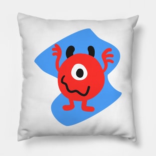 Cute Monster Design Pillow