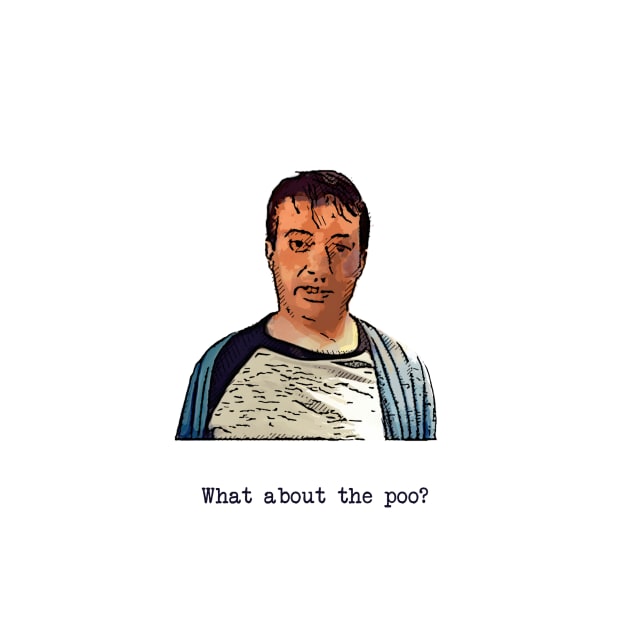 What about the poo? Mark Corrigan - Peep show by BobbyShaftoe