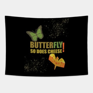 Butterfly Cheese Tapestry