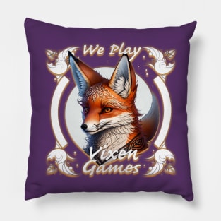 Vixen Games Players T-Shirt Pillow