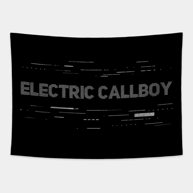 Electric Callboy Line Road Tapestry by SIJI.MAREM