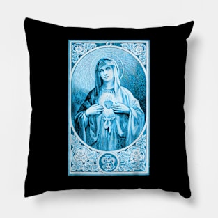 Ave Maria Schubert Latin Mass Blessed Mother Hail Mary Lady Pillow