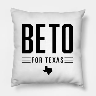 Beto O'Rourke For Texas 2022 Election | Vote Beto Orourke 2022 Texas Governor Campaign T-Shirt Pillow