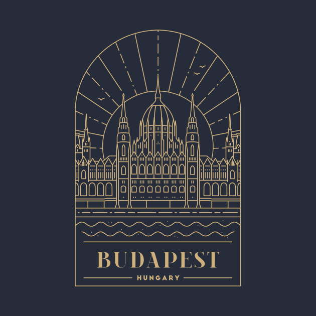 Budapest, Hungary - Gold by typelab